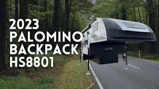 2023 Palomino Backpack HS 8801 Truck Camper [upl. by Marler]