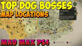 Mad Max  Top Dog Boss Locations [upl. by Merril]