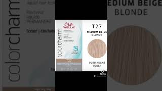 Remove Brassy Yellow Hair With Wella Hair Toner Dye  Like amp Subscribe [upl. by Faso]