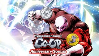 HOW TO BEAT HYPERDIMENSIONAL COOP VS JIREN ANNIVERSARY SPECIAL EDITION DB LEGENDS [upl. by Jumbala]