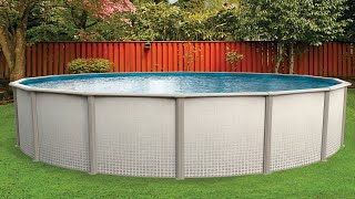 How to Install a Round Above Ground Pool [upl. by Hyozo448]