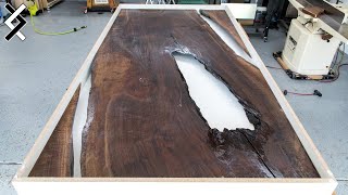 How To Make an Epoxy Table Mold  DIY Epoxy Resin Table [upl. by Cowie]