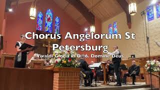 Chorus Angelorum St Petersburg Vivaldi Gloria in D 6 Domine Deus [upl. by Ivanah90]