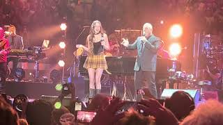 Billy Joel with Olivia Rodrigo  “deja vu” and “Uptown Girl”  Madison Square Garden 8242022 [upl. by Lucia]