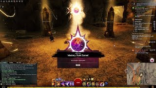 GW2 Path of Fire  Elon Riverlands Mysteries of The Exalted Mastery Point Guide [upl. by Egiaf693]