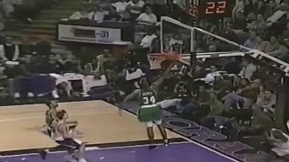 Paul Pierce 19 Points vs Sacramento Kings 02161999 [upl. by Inram687]