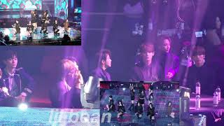 Seventeen reaction to Twice  Knock knock heartshaker Gaon 2018 [upl. by Kirred493]