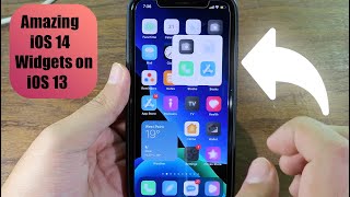 GET iOS 14 Widgets On iOS 1312 [upl. by Riorsson]