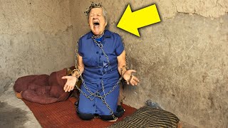 Elderly Woman ESCAPES from Basement after Being CHAINED by her Own Granddaughter [upl. by Ecyned705]