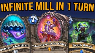 An Infinite Mill Deck In DEATH KNIGHT [upl. by Nodanrb]