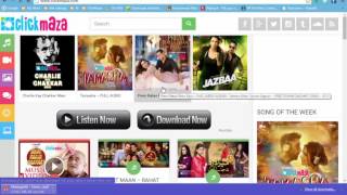 How to Download Free Songs From ClickMazacom [upl. by Eybbob]