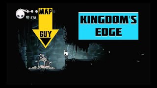 Hollow Knight Kingdom’s Edge Map  Cornifer Location [upl. by Ayirp38]