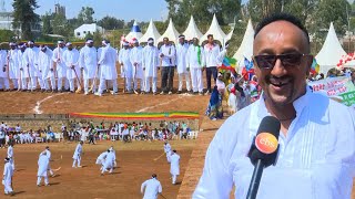 የገና ጨዋታ ጋዜጠኞችን ከኮሜዲያን ያገናኘው ደማቁ ፍልሚያ EBS SPORT [upl. by Ydnak]