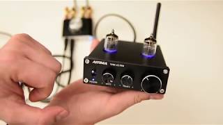 Aiyima TUBEA3 PRO 6J1 preamplifier Unboxing amp Sound Test [upl. by Clarence]