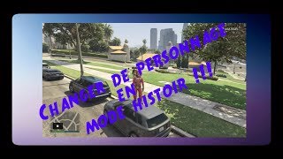 GTA 5 comment changer de personnage en mode histoire [upl. by Adnahsar]