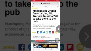 Stephen Howson scams utd fans [upl. by Nylsirk]