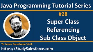 28 Java  How Super class reference subclass object in java using inheritance  by Sanjay Gupta [upl. by Farnsworth505]