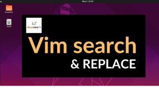 SearchFind and Replace in Vim [upl. by Christie799]