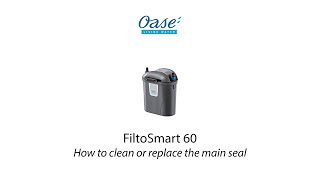 FiltoSmart 60 — How to clean or replace the main seal [upl. by Nalyac]