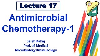 17 Antimicrobial chemotherapy1 [upl. by Horne563]