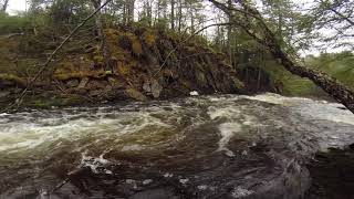 Archibalds Brook Falls Stillwater Nova Scotia [upl. by Nilyad]