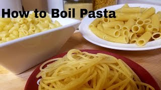 How to Boil Pasta [upl. by Nosyla]