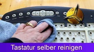 Notebook  PC Tastatur selber reinigen [upl. by Eidualc]