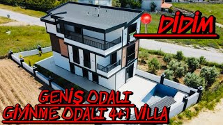 🔵41 GENİŞ ODALI VİLLAAYDIN DİDİMDE 12000000tl SATILIK VİLLA didim keşfetteyiz satılıkvilla [upl. by Placia]