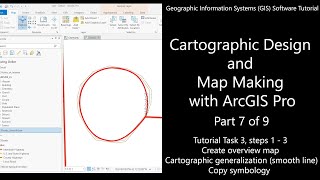 GIS Software Tutorial Cartographic Design and Map Making with ArcGIS Pro Part 7 of 9 GIS Maps [upl. by Ivory]