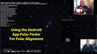 Using Polar Finder Android App For Polar Alignment [upl. by Aztinaj]