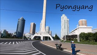 Pelas ruas da capital da COREIA DO NORTE  Pyongyang 2019 [upl. by Aivatnuahs328]