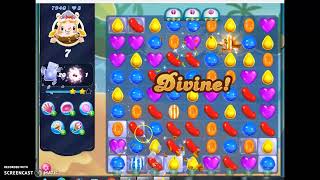 Candy Crush Saga Level 7940 No Boosters [upl. by Gnuy]