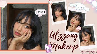 Indian Girl Tries Korean Ulzzang Makeup  Korean Ulzzang Makeup for Dark Skin  Easy Tutorial [upl. by Akemehc]