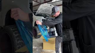 Installing LED Grille Lights On A 2022 F250 Part 1 [upl. by Todhunter]