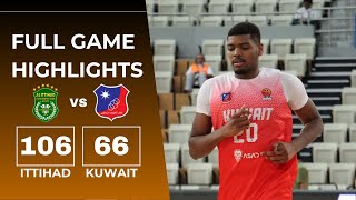 Al Wahda Basketball Championship Kuwait SC vs Ittihad Alexandria Finals Highlights [upl. by Albert]