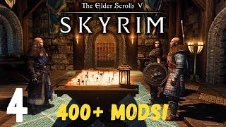 Heading To Windhelm  Skyrim Playthrough  400 Mods  Episode 4 [upl. by Kenaz568]