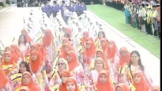 Sambutan Hari Kebangsaan Ke29 Brunei Darussalam 2013 Low Quality Full [upl. by Amoritta]