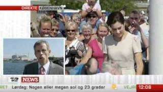 CP Mary with Christian and Isabella to Danish Navys 500year jubilee parade  2 2010 [upl. by Novaat]