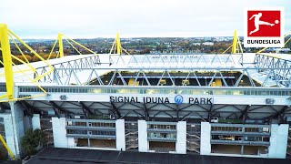 This is how Dortmunds Stadium Looks Like from Inside  Signal Iduna Park  Behind the Scenes [upl. by Treharne]