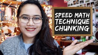 Speed Math Technique  Chunking CC  Civil Service Review [upl. by Marcos415]