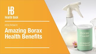 Amazing Borax Health Benefits [upl. by Agnese528]