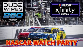 2024 NASCAR Xfinity Series Martinsville Live Stream and Reaction  Dude Wipes 250 [upl. by Fellner]