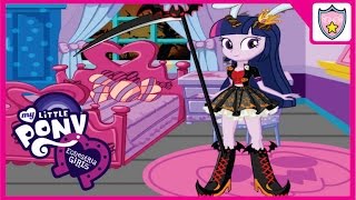 My Little Pony  Equestria Girls Halloween Makeover  Dress Up Game for Kids [upl. by Yelwar31]