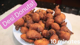 EASY Gulgula aka Desi Donut Fritters Recipe Crispy Crunchy amp Fluffy Gulgule [upl. by Noside]