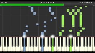 gundamseedinvoke  Synthesia Piano cover [upl. by Egamlat]