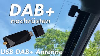 DAB Scheibenantenne einbauen im AUDI A3 [upl. by Ahsieka]