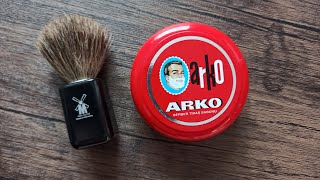 Arko Rasierseife TEST  Rasur Review [upl. by Ardnaxila]