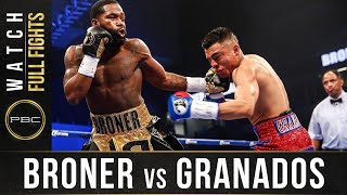 Broner vs Granados FULL FIGHT February 18 2017  PBC on Showtime [upl. by Amiarom]