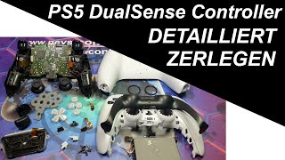 PS5 Dualsense Controller öffnen ausführlich und detailliert erklärt für Anfänger [upl. by Ruthann653]