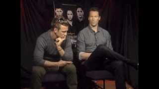 Breaking Dawn Part 2 Chat with Volturi Stars Bewley amp Cudmore [upl. by Aikrahs]